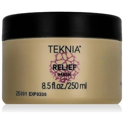 LAKMÉ COSMETICS Teknia Scalp Care Relief Mask хидратираща маска за чувствителен и сух скалп 250 ml унисекс