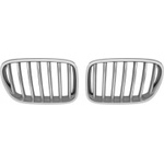  Комплект бъбреци съвместими с BMW X3 series F25 2009-2014 хром/сив