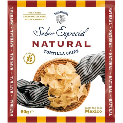 NP Sabor Espec.Tortil. Chips Natur 24ks 60 g