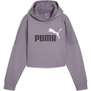 PUMA Детски суичър Puma Ess Logo Cropped Hoodie G Hoody Unisex Kids - Paleplum