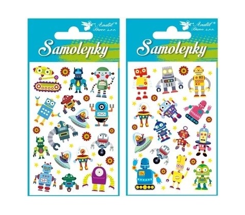 Samolepky roboti
