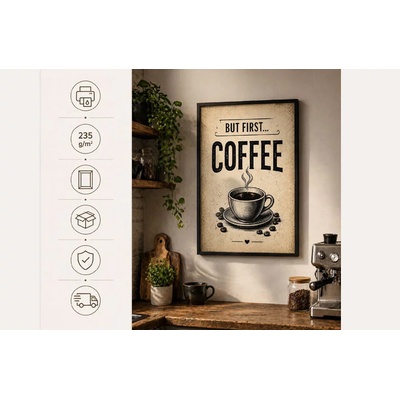 But first coffee - obraz - Najprv káva, potom všetko ostatné 02