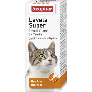 Beaphar LAVETA SUPER CAT 50 мл - препарат за подобряване състоянието на козината при котки