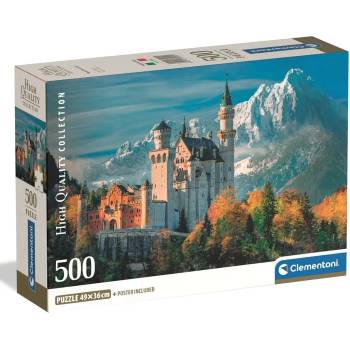 Clementoni - Puzzle Neuschwanstein castle - 500 piese