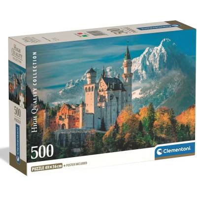 Clementoni - Puzzle Neuschwanstein castle - 500 piese