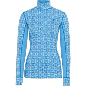 Kari Traa Дамско мериносово термобельо Kari Traa Women's Rose Half-Zip Merino base layer - Ocean - размер XXL (115-1317-3116)