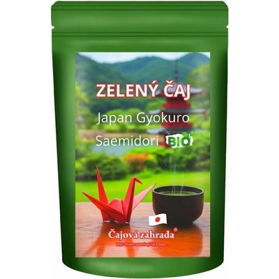 Čajová zahrada Japan Gyokuro Saemidori BIO zelený čaj 50 g