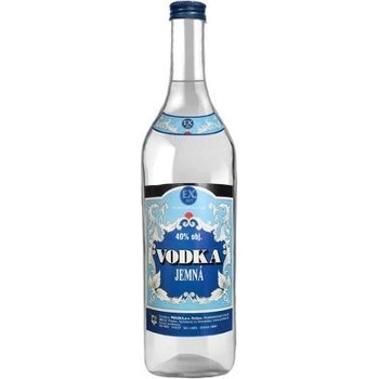 Prelika Vodka Jemná 40% 0,7 l (čistá fľaša)