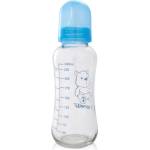 Baby Care Стъклено шише Lorelli - 240 ml, Синьо (10200620002)