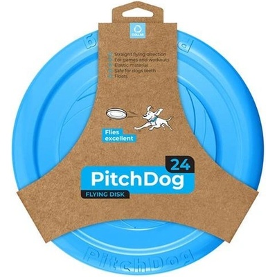 Animalis Pitch Dog Hračka modrá tanier 24 cm