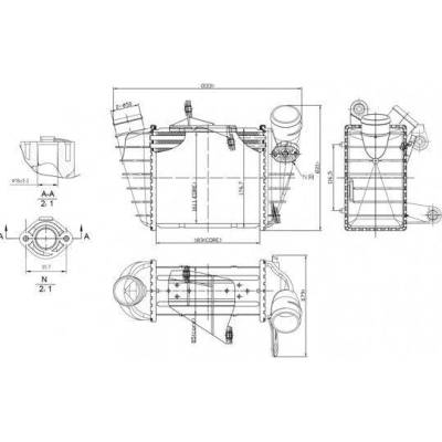 Chladič turba HART 630 315 (630315)