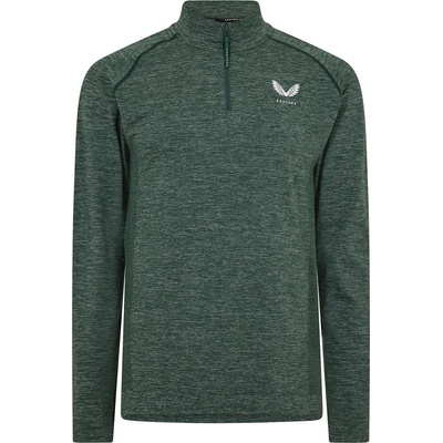 Castore Men's 1/4 Zip Fleece - Pine Grey