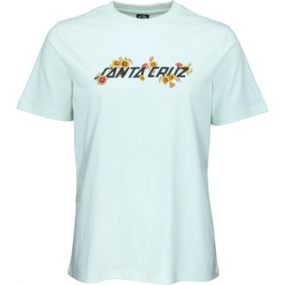 Santa cruz POPPY STRIP TEE Barely Blue
