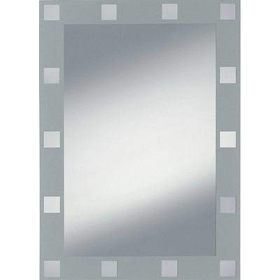 Kristall-Form Domino 70 x 50 cm stříbrné