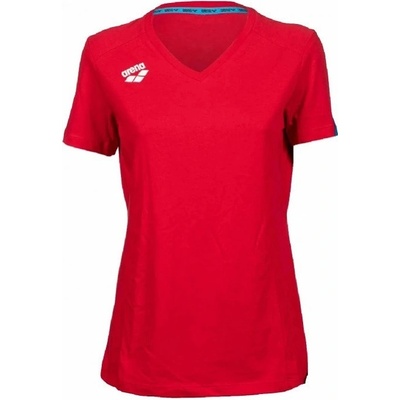 Arena Women Team T Shirt Panel Red