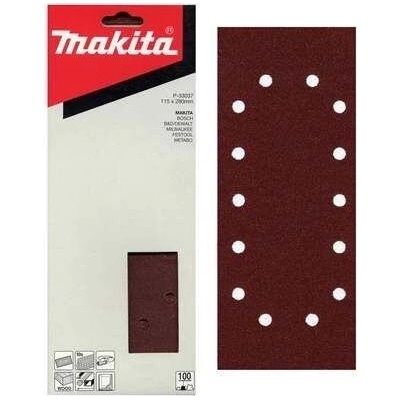 MAKITA P-33009 brusný papír 115*280mm K40, 10ks
