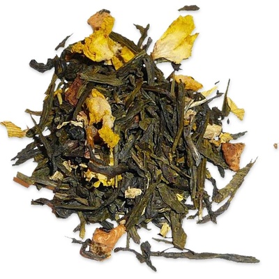 Pangea Tea Růžová čajovna Královský zázvor zelený čaj 50 g