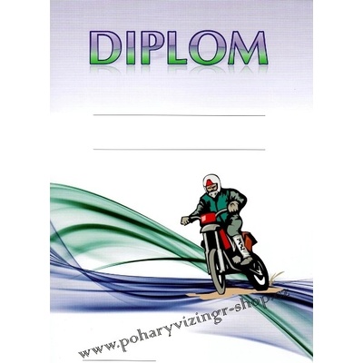 VIZINGR Motokros diplom A4 č.69