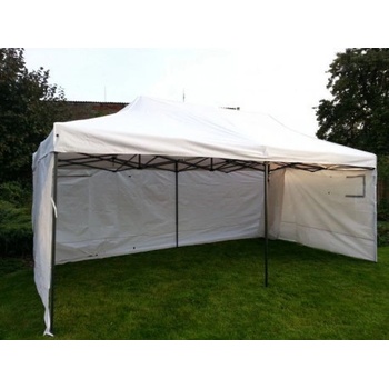 Tradgard Deluxe nůžkový + boční stěny 3 x 6 m smetanová JL41517