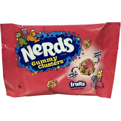 Wonka Nerds Gummy Clusters Fruits 45 g