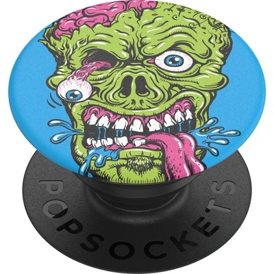 Púzdro PopSockets PopGrip Gen.2, Brainz, kreslená zombie lebka