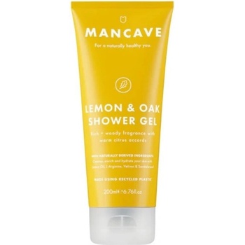 MANCAVE sprchový gél CITRÓN a DUB tuba 200 ml
