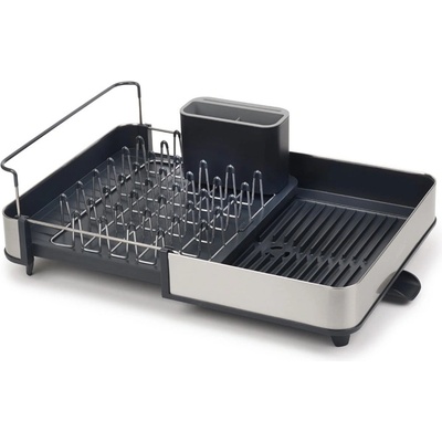 Joseph Joseph Тъмносива регулируема тавичка за оттичане от неръждаема стомана 36x32 cm Extend Steel - Joseph Joseph (1571025_85153)