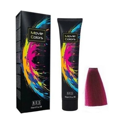 Bes Gelové barvy Movie Colors Fialovo červená 170 ml