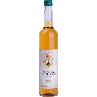 Karmelitánská medovina s příchutí bylinná 0,5 l