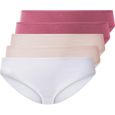 esmara Dámské kalhotky 5 kusů červená růžová bílá – Zbozi.Blesk.cz