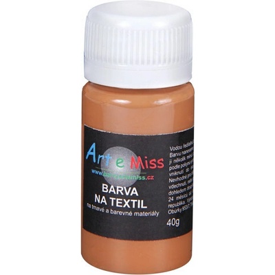Artemiss farba na tmavý textil svetlohnedá 40 g