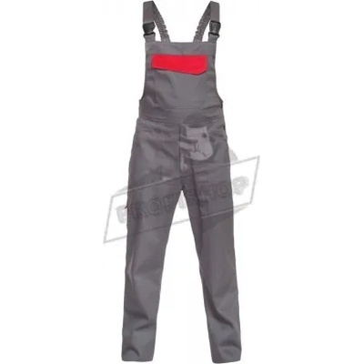 Работен полугащеризон ARES Salopette | Тъмно сиво (030304)