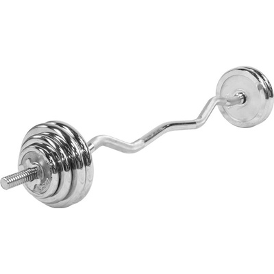 Gorilla Sports Činková nakladacie EZ tyč - pochrómovaná 35 kg 30/31 mm