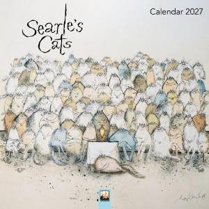 Ronald Searle's Cats Mini Wall calendar 2027 (ISBN: 9781806941230)