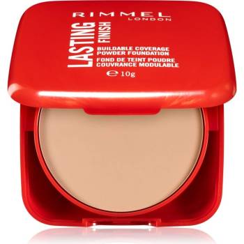 Rimmel Lasting Finish Buildable Coverage jemný kompaktný púder 001 Fair Porcelain 7 g