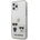 KARL LAGERFELD Прозрачен кейс iPhone 12 Mini KLHCP12SCKTR