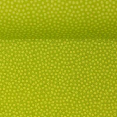 SWAFING Bavlněná látka Dotty puntík kiwi