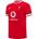 Macron Футболна фланелка Macron Welsh Rugby Union Authentic Home Shirt 2024 Adults - Red/White