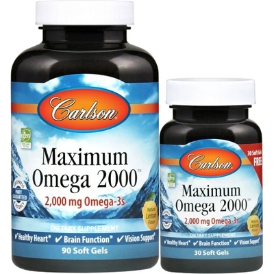 Carlson Labs Maximum Omega 2000 [90+30 Гел капсули]