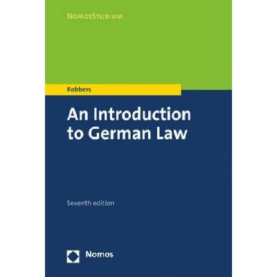 An Introduction to German Law Gerhard Robbers