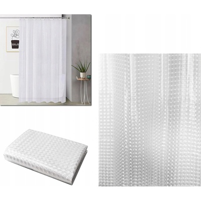 APT AG655D Priesvitný 3D sprchový záves 180x180cm