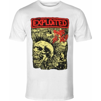 Plastic head мъжка тениска exploited, the - punks not dead - БЯЛ - plastic head - ph11976