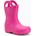 Crocs Детски гумени ботуши Crocs Handle It Rain Boot Kids pink crush