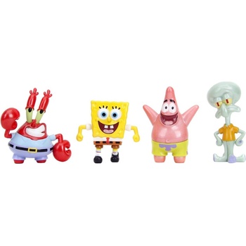 Jada Toys Комплект фигурки Jada Toys - SpongeBob, 4 броя (9335302314R00)