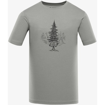 ALPINE PRO Мъжка риза от органичен памук ALPINE PRO EKK ALPINE PRO | Siv | МЪЖЕ | XS