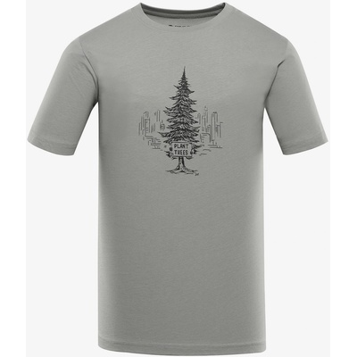 ALPINE PRO Мъжка риза от органичен памук ALPINE PRO EKK ALPINE PRO | Siv | МЪЖЕ | XS