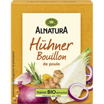 Alnatura Bio kuřecí vývar 6 x 11 g – Zbozi.Blesk.cz