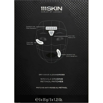 111Skin Intensive Wrinkle Erasing Retinol Patches Masky proti vráskam 195 g