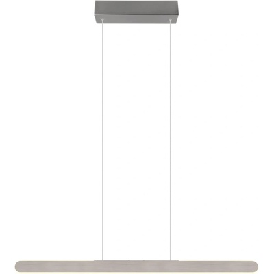 TRIO Светлосиво LED осветително тяло за окачване Helios - Trio (343310105)