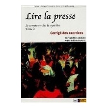 LIRE LA PRESSE Corrigés Presses Universitaires de Grenoble (PUG)